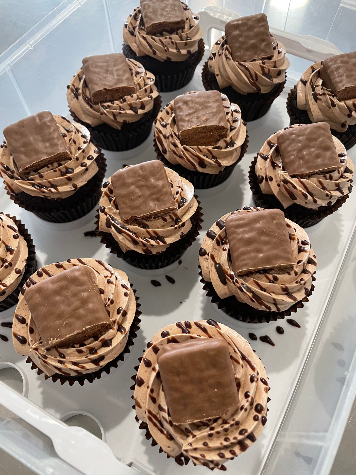 Tim Tam Slam Cupcakes