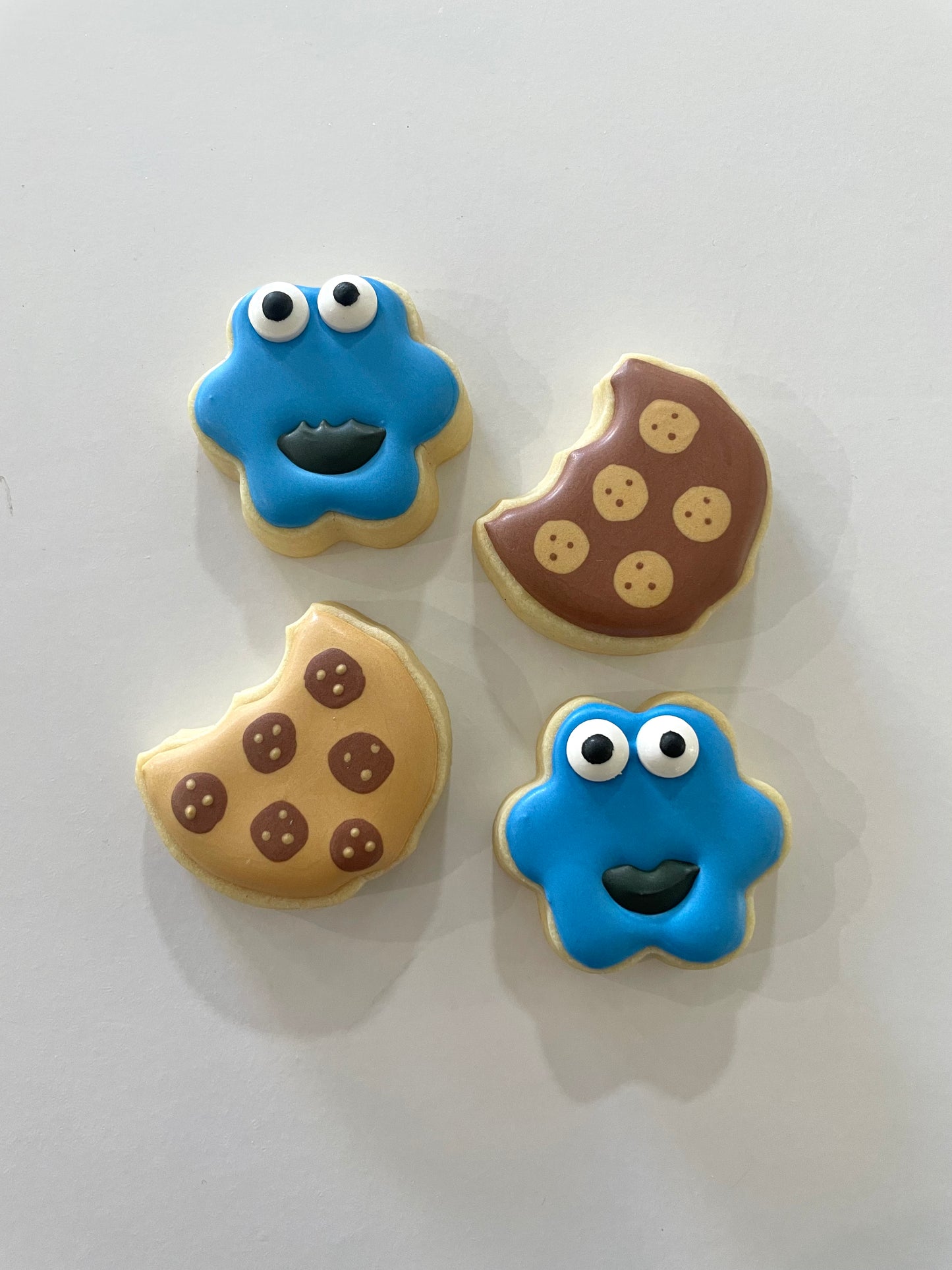 Cookie Monster Mini Cookies