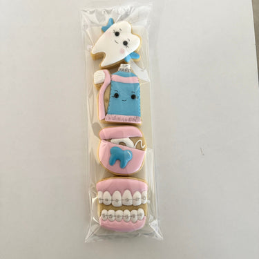 Brush Your Teeth Mini Cookies