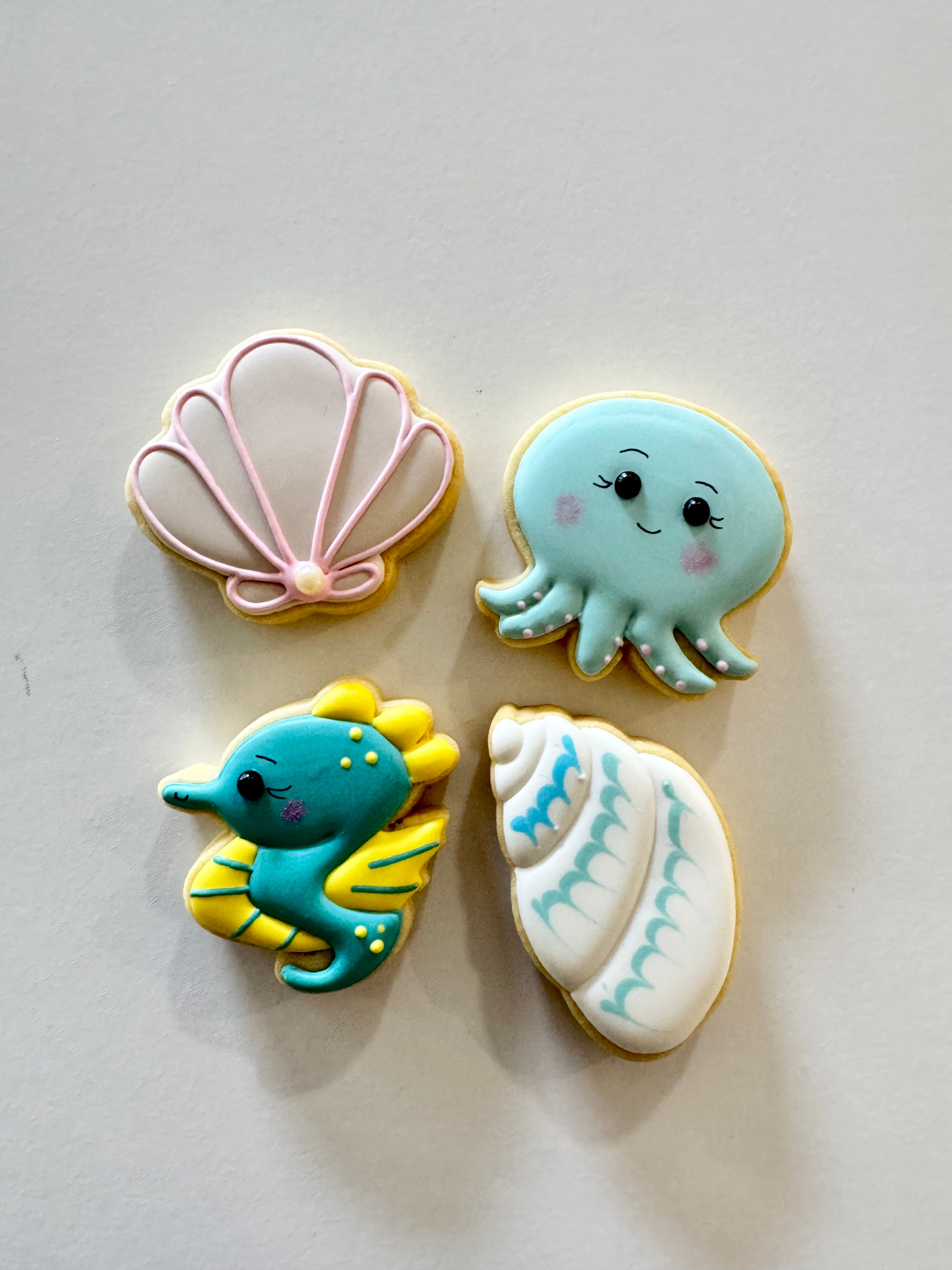 Under The Sea Mini Cookies