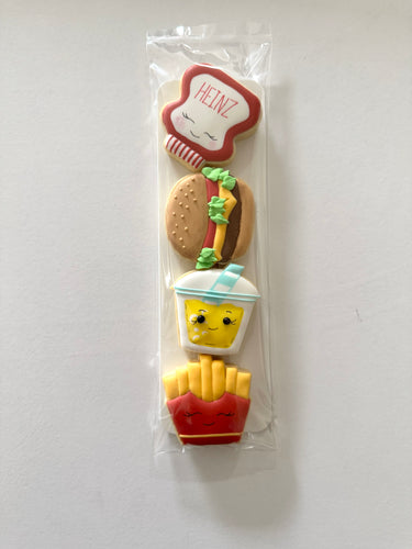 Fast Food Meal Mini cookies