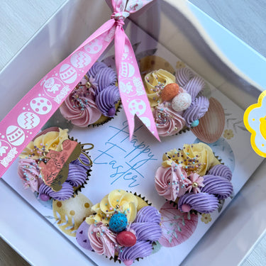 Easter Wreath Cupcakes