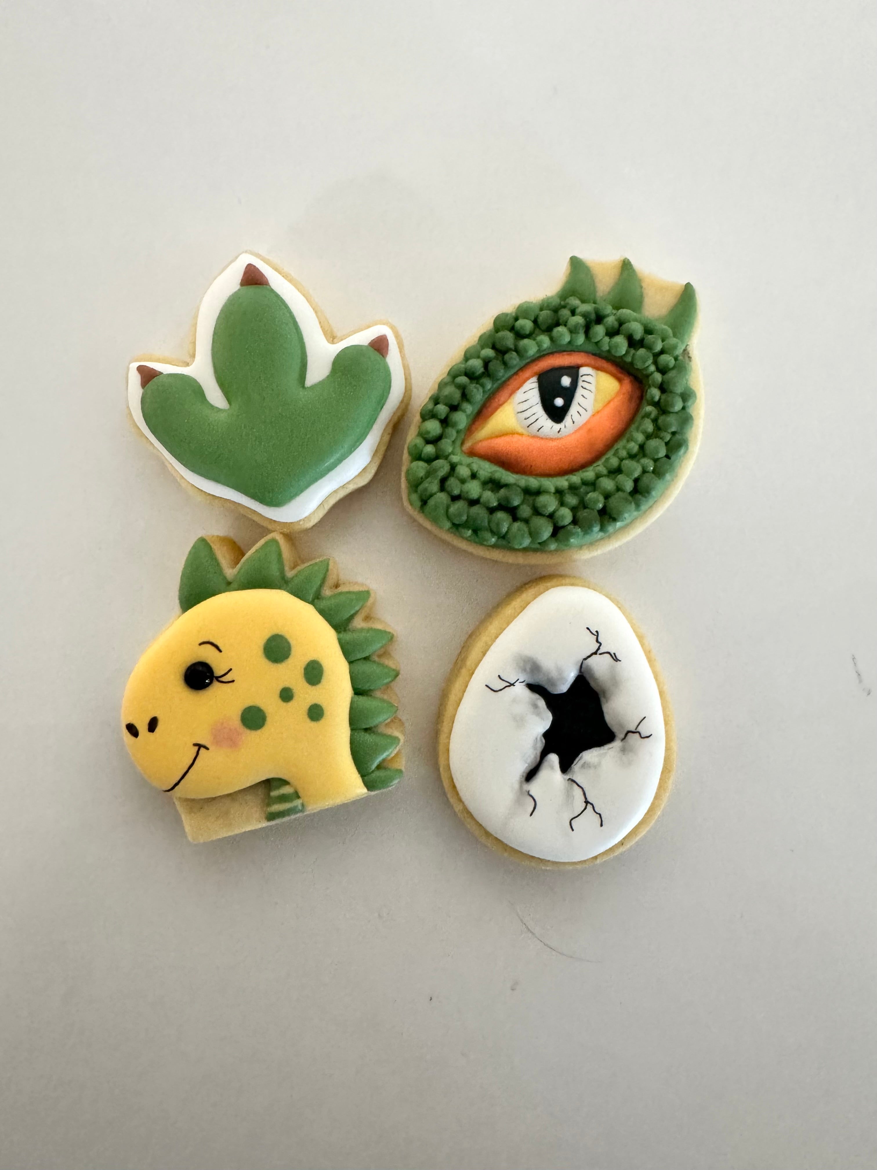 Dinosaur Mini Cookies