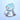 Chubby snowman cookie