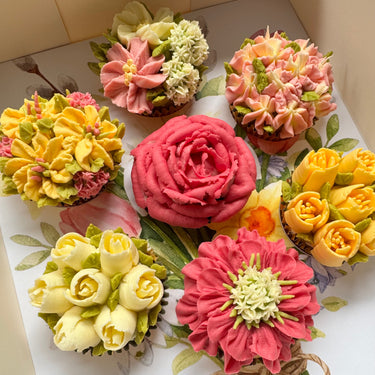 Cupcake Flower Bouquet