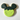 Halloween Mickey Mouse Large Cookie