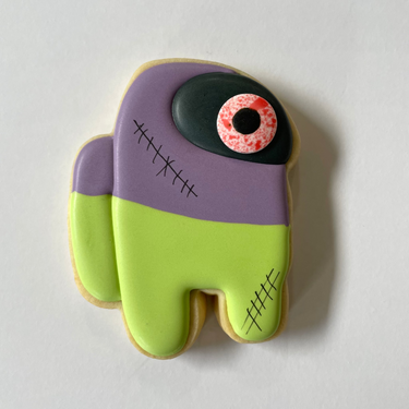 Halloween Among Us Cookie