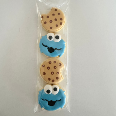 Cookie Monster Mini Cookies