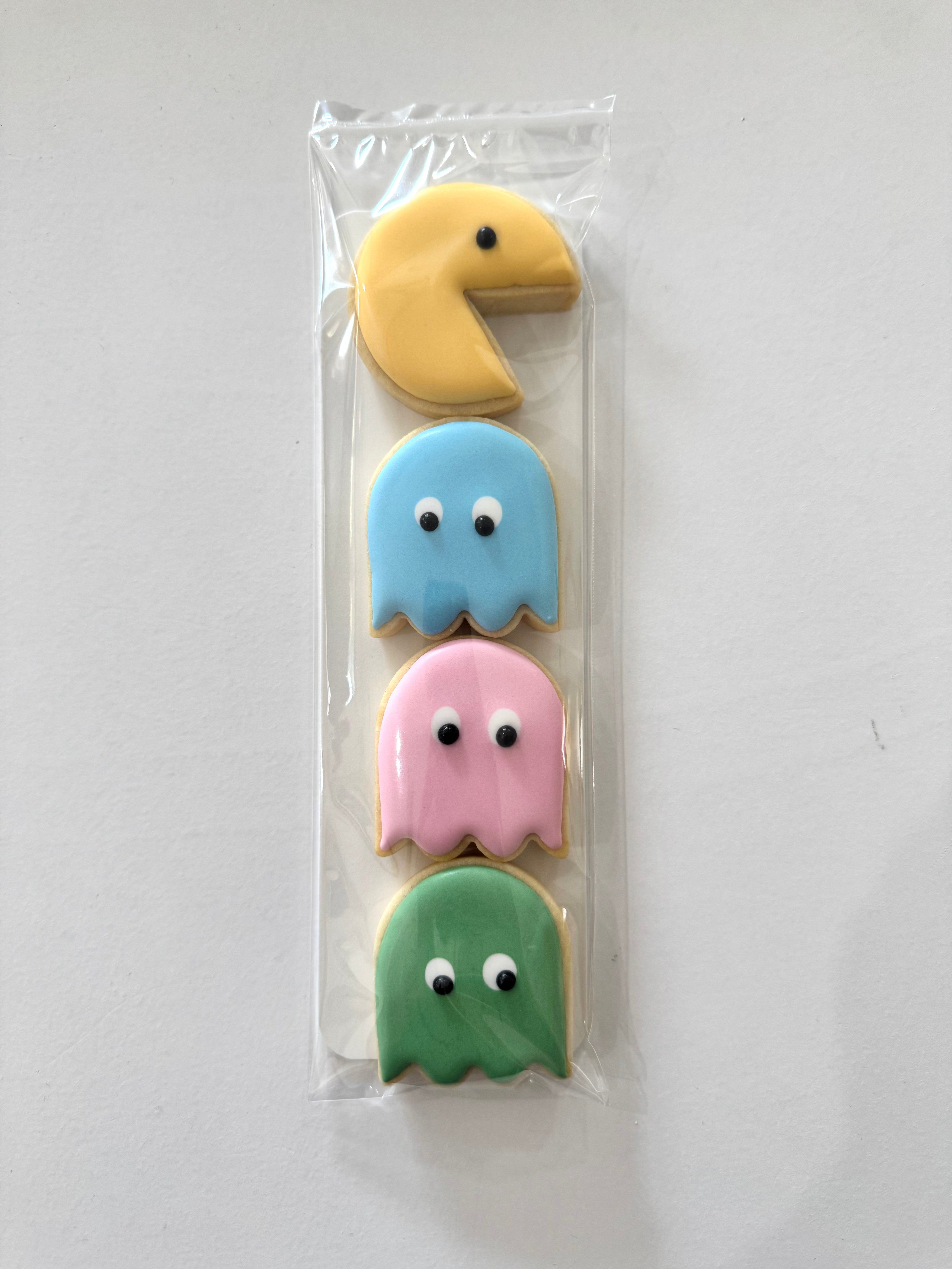 Pac-Man Mini Cookies