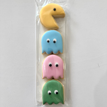 Pac-Man Mini Cookies