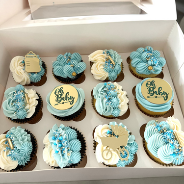 Baby Shower Celebration Cupcakes