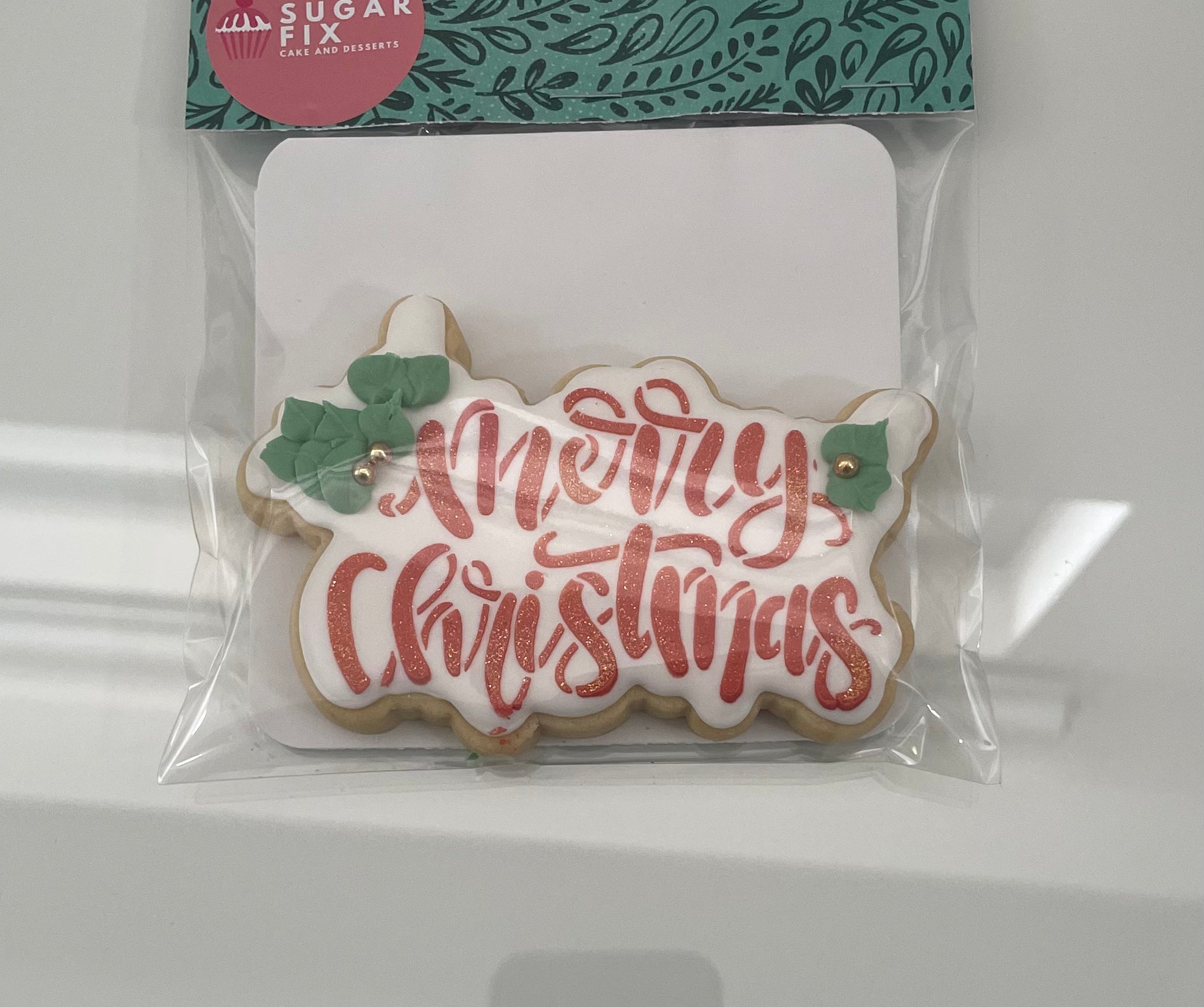 Merry Christmas Cookie
