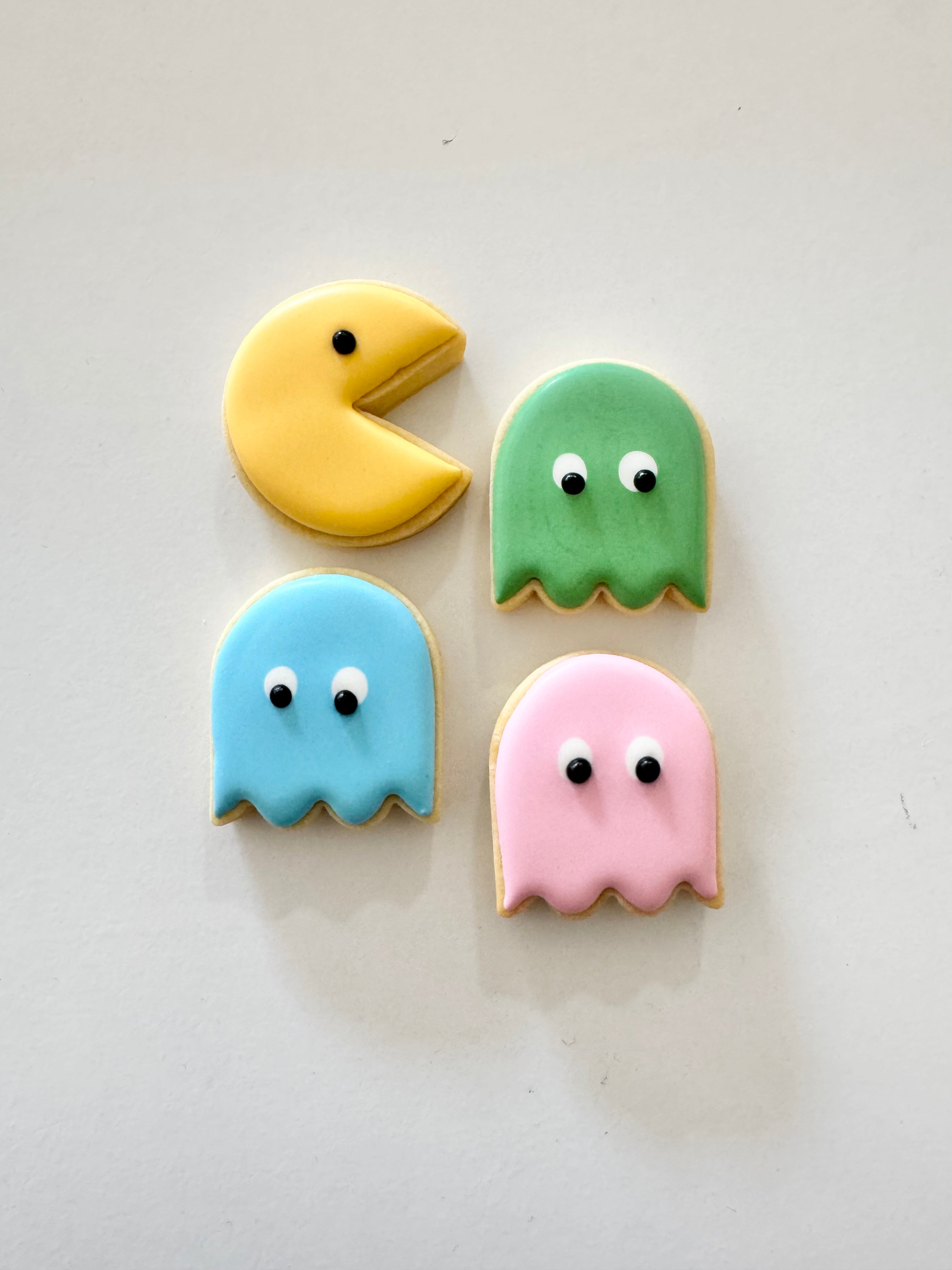 Pac-Man Mini Cookies