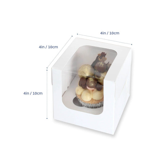 Loyal Single Cavity Cupcake Boxes with Insert