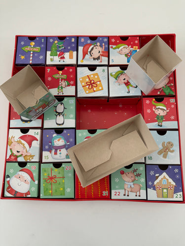 Christmas Advent Calendar Box