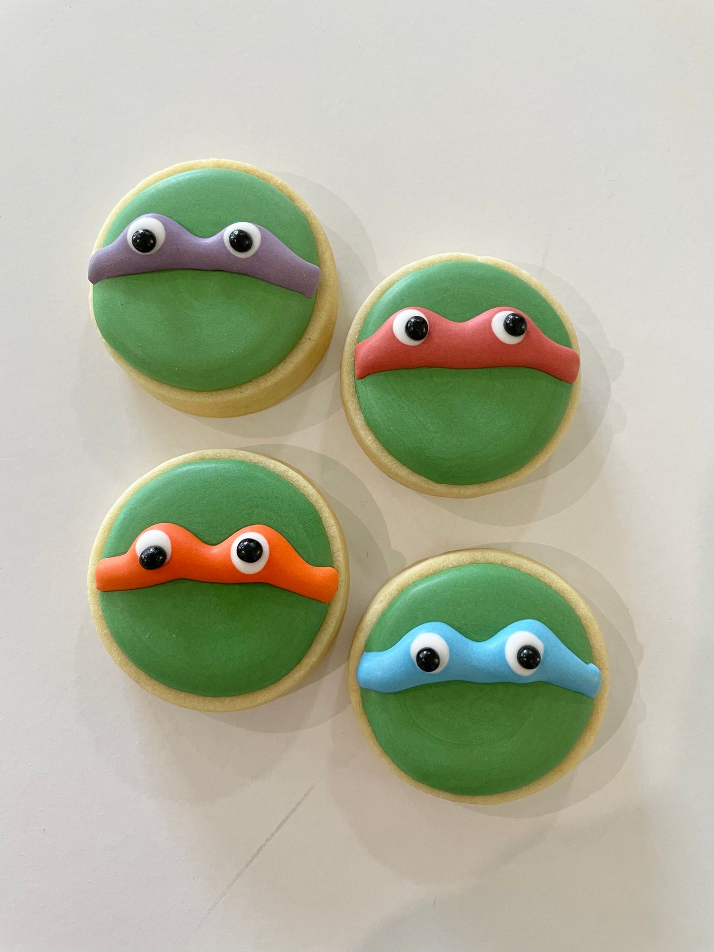 Teenage Mutant Ninja Turtles Mini Cookies