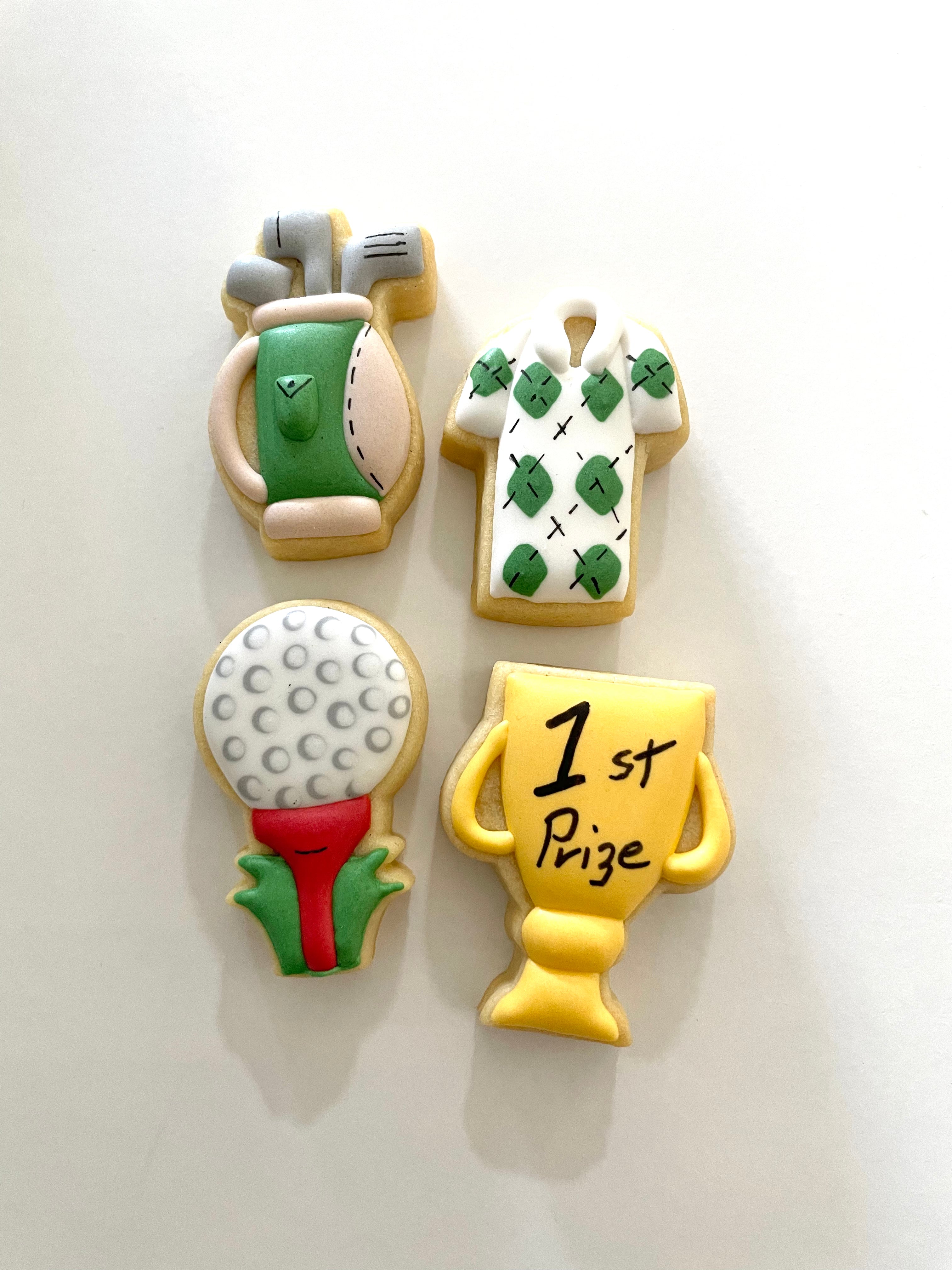 Golf Lovers Best Dad Mini Cookies