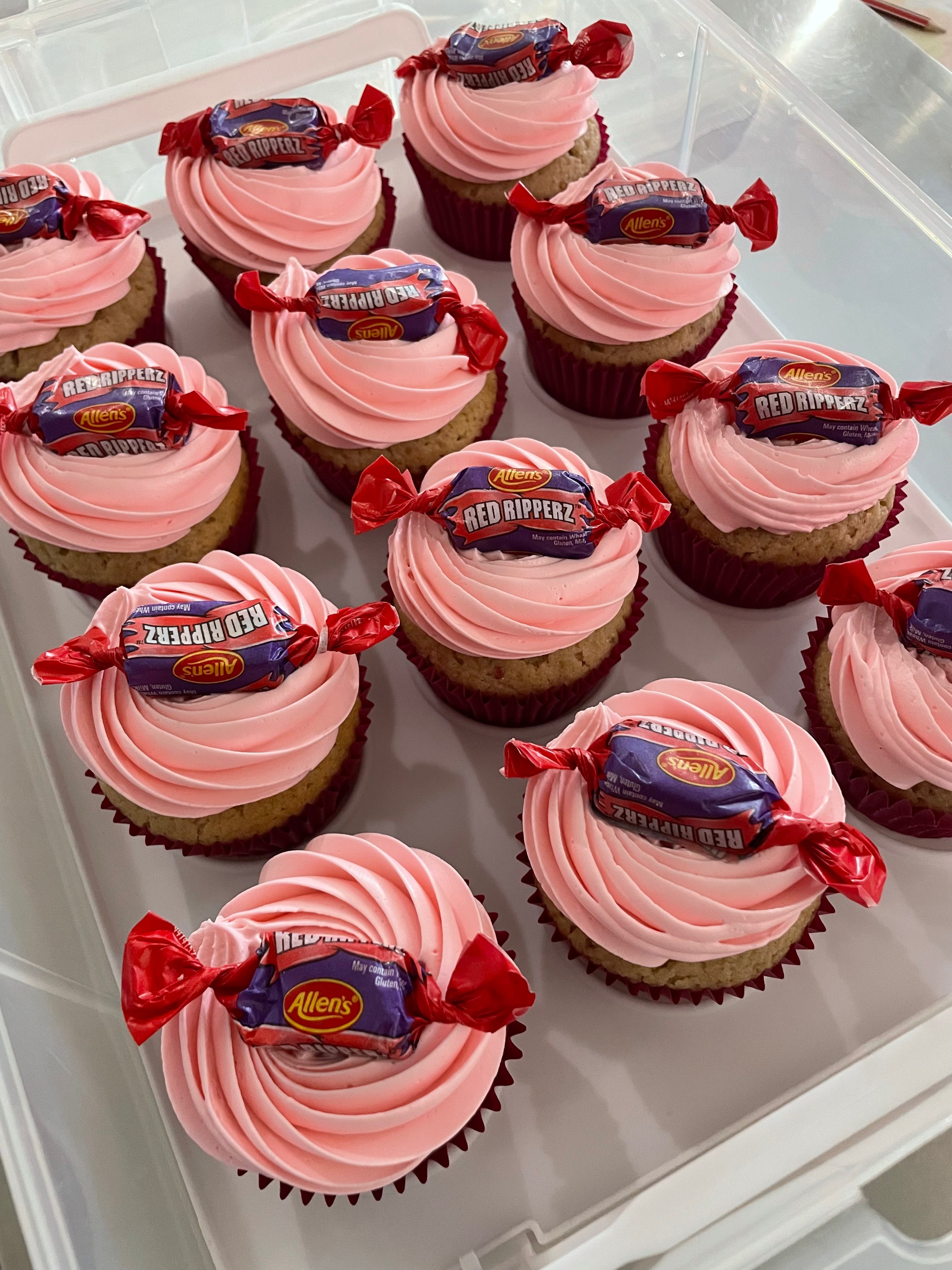 Red Ripper Cupcakes – Sugar Fix Creations