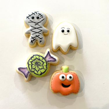 Halloween Mini Cookies (Assorted Designs)