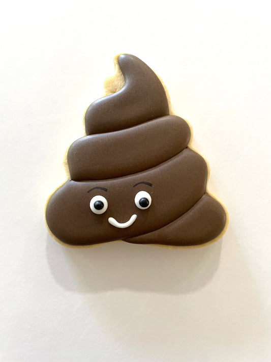 Emoji Poo Cookie