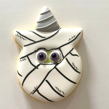 Halloween Unicorn Cookie