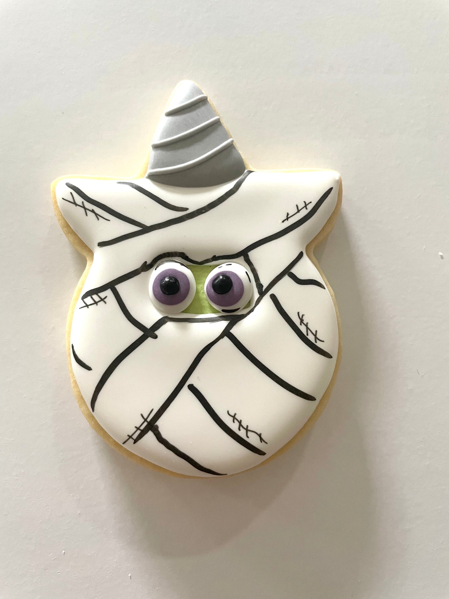 Halloween Unicorn Cookie