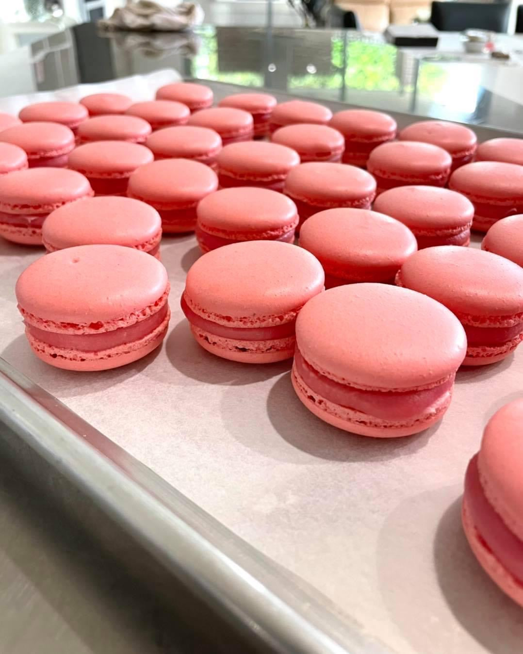 Red Rippers Macarons