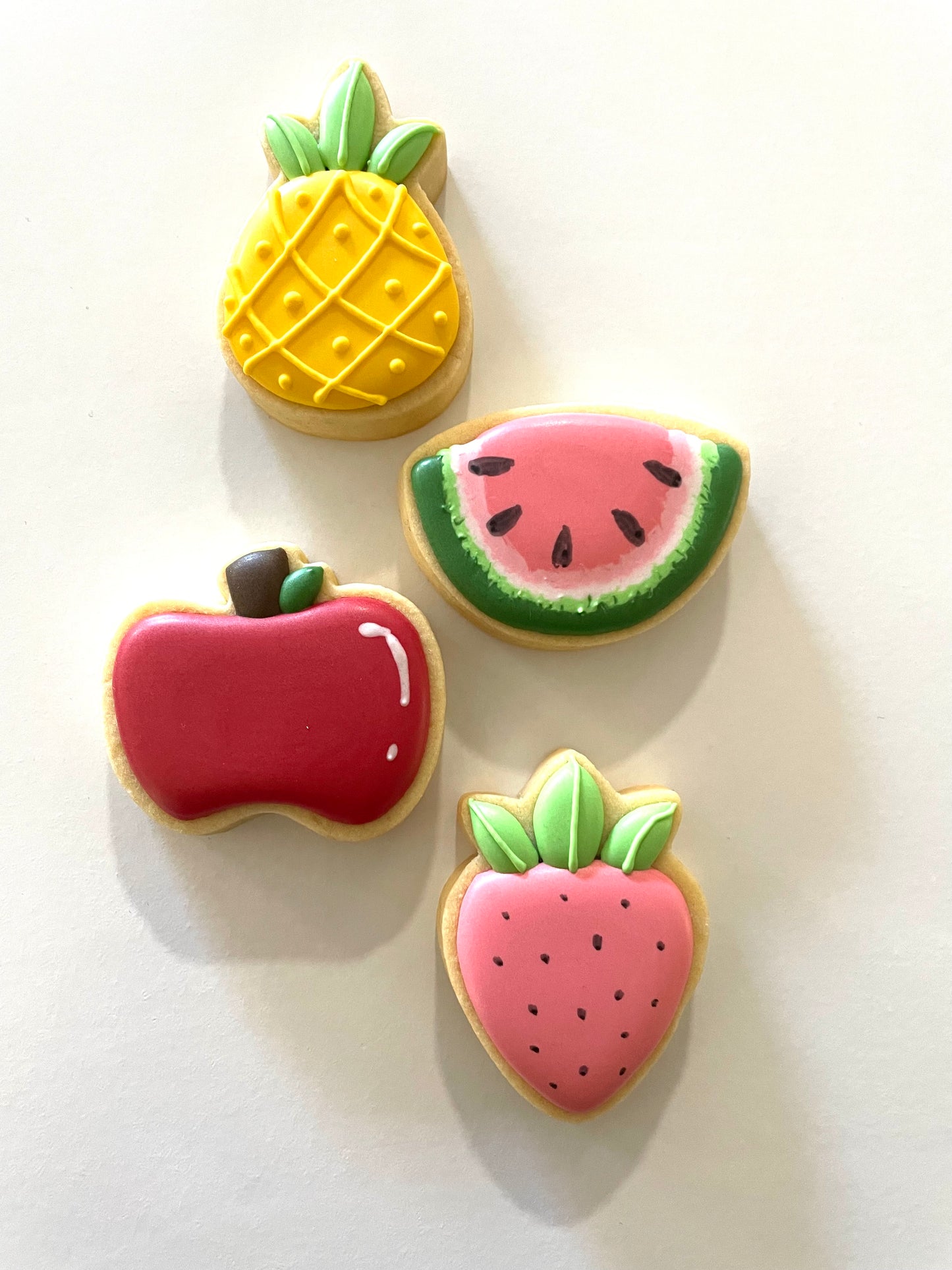 Summer Fruit Mini Cookies