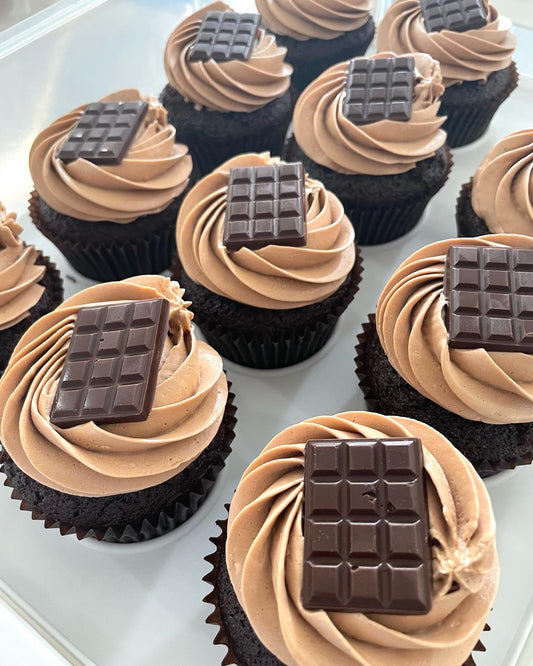 Triple Chocolate Cupcakes