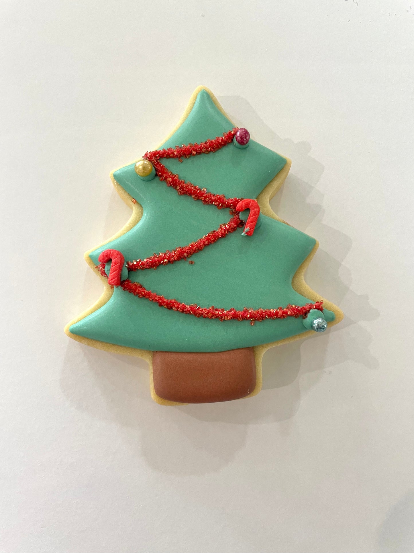 Traditional Christmas Tree Cookie