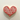 XO Heart Cookie