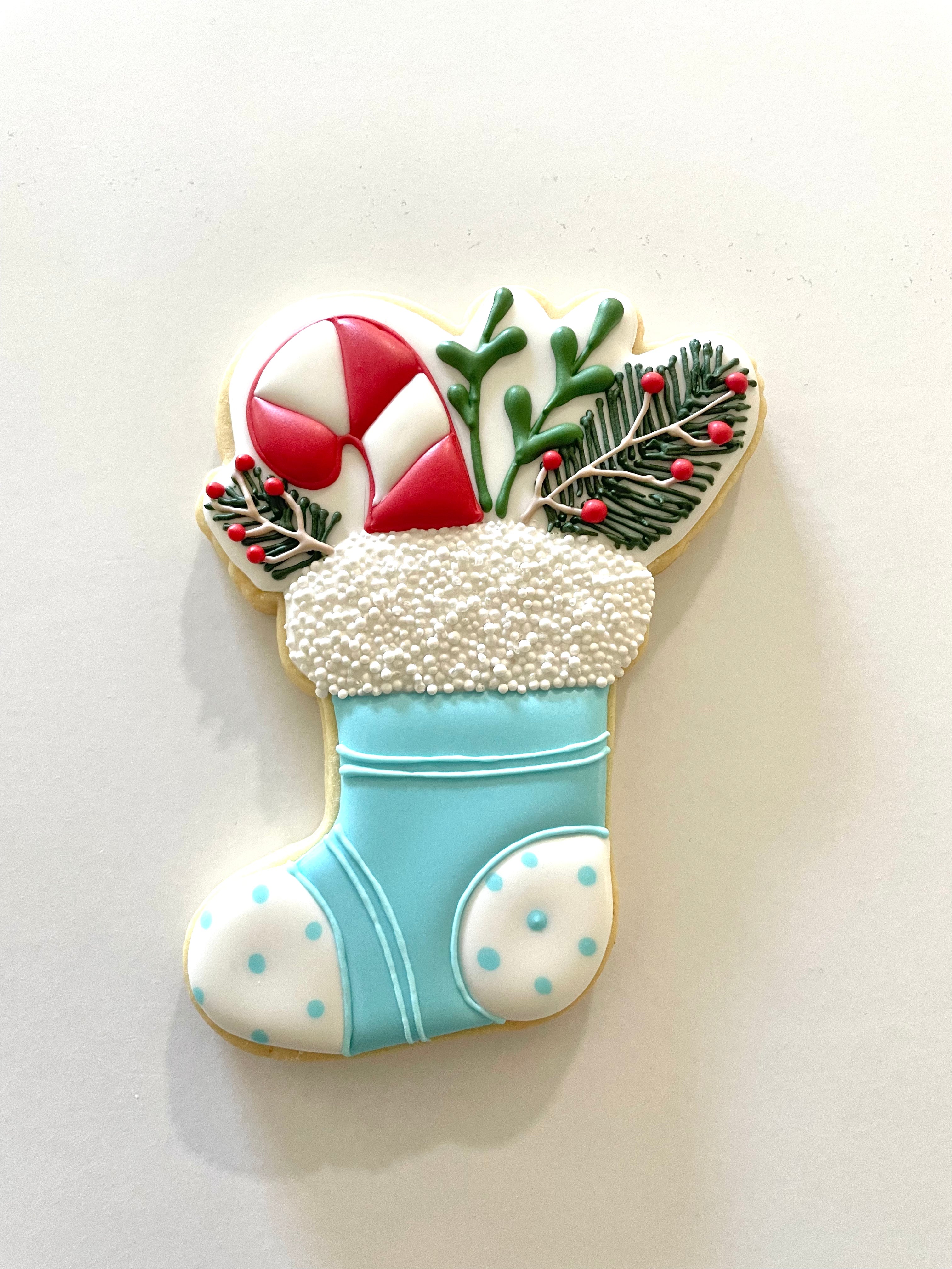 Filled Stocking Cookie