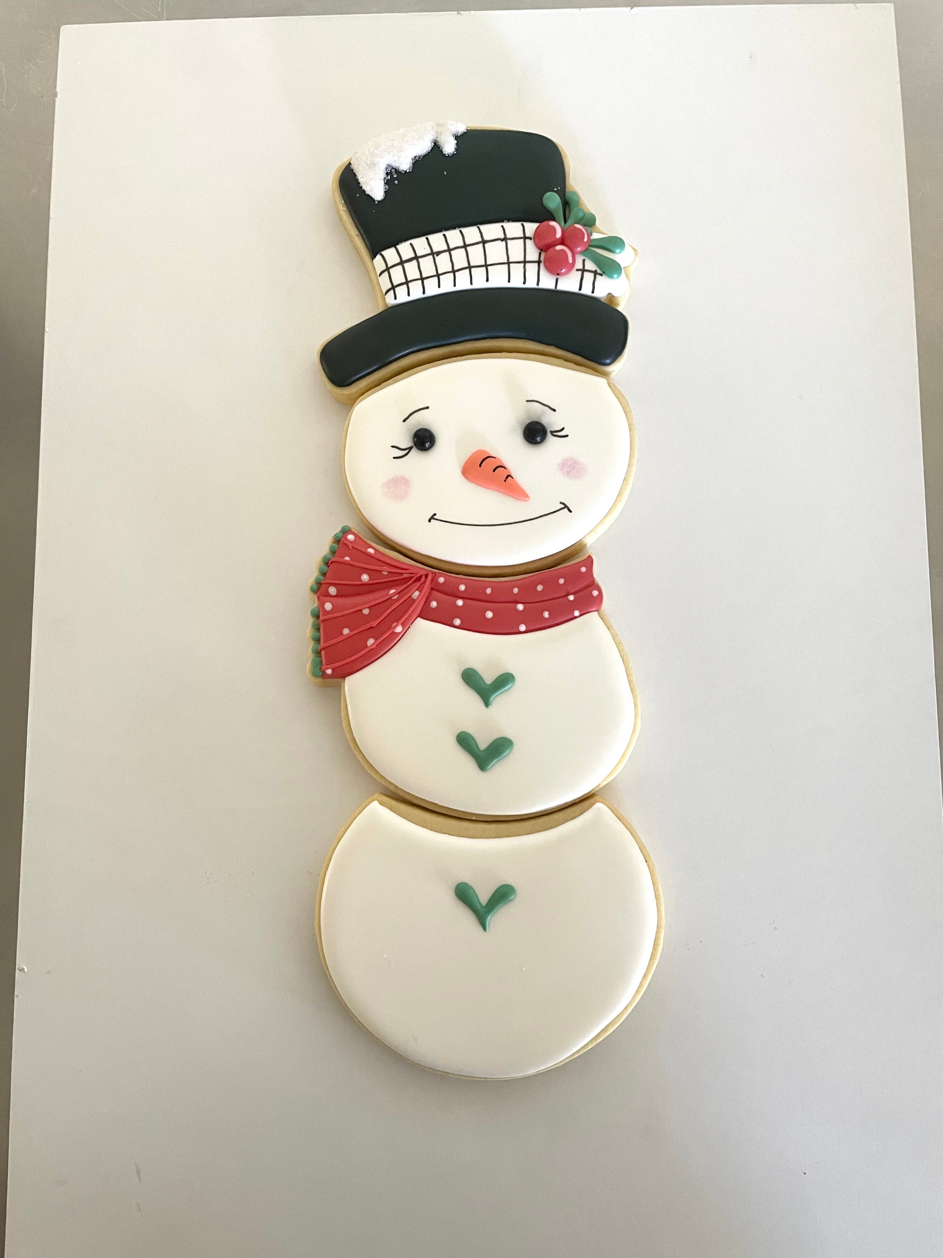 Multi Cookie Snowman