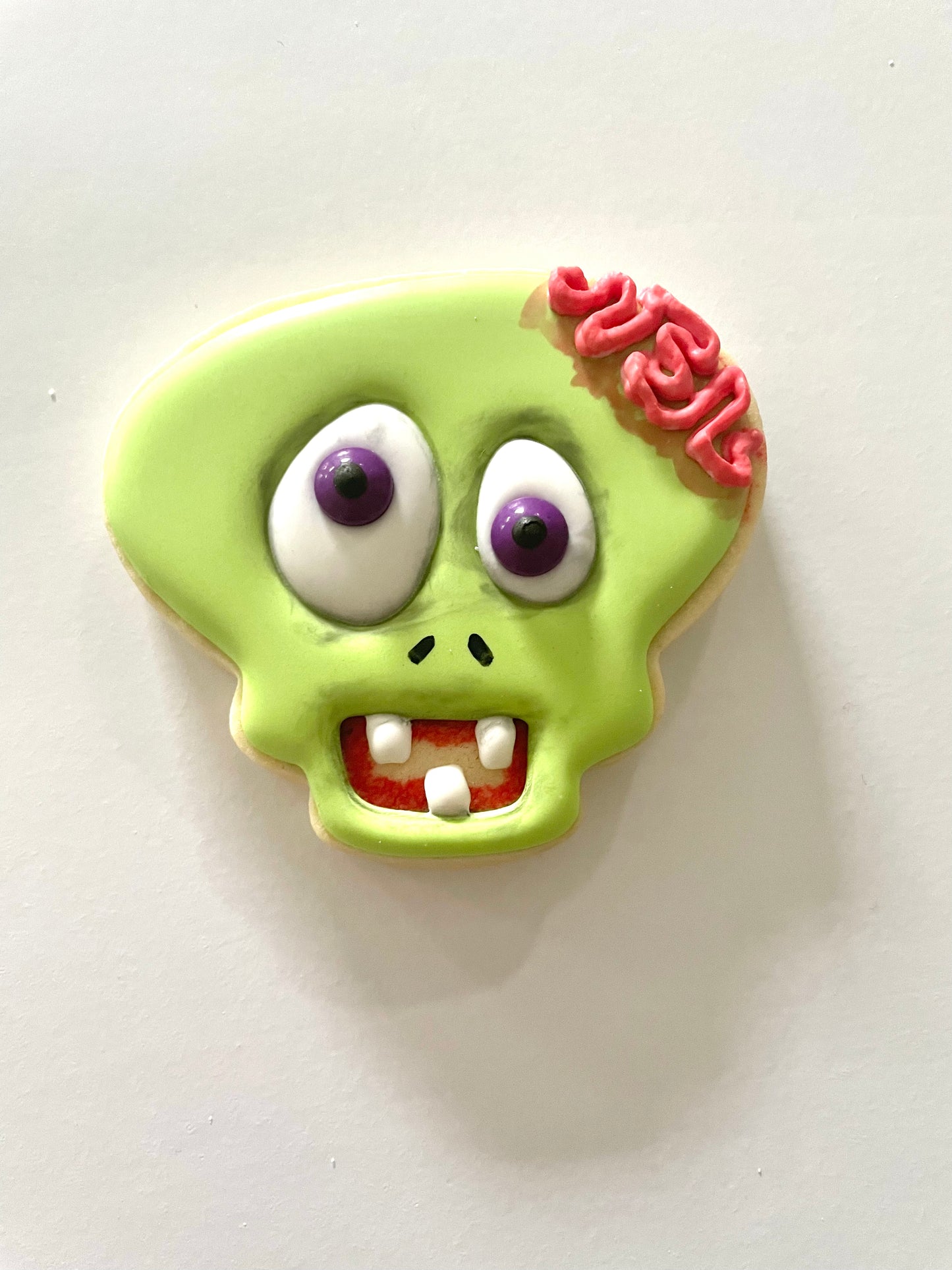 Zombie Skull Cookie