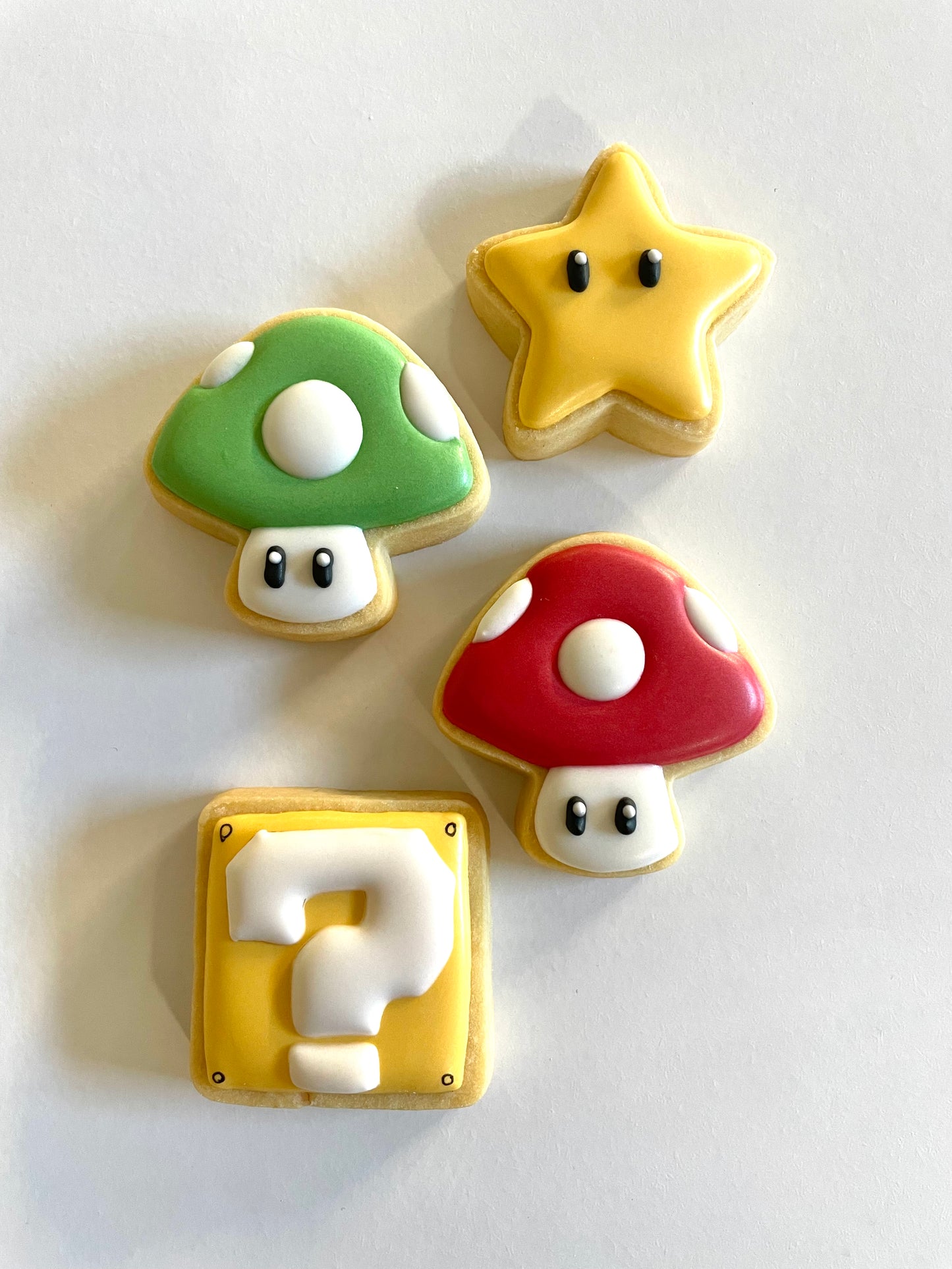 Super Mario Brothers Mini Cookies