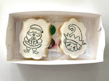 Christmas Paint Your own Cookie Packs