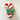 Candy Cane with Bow Cookie