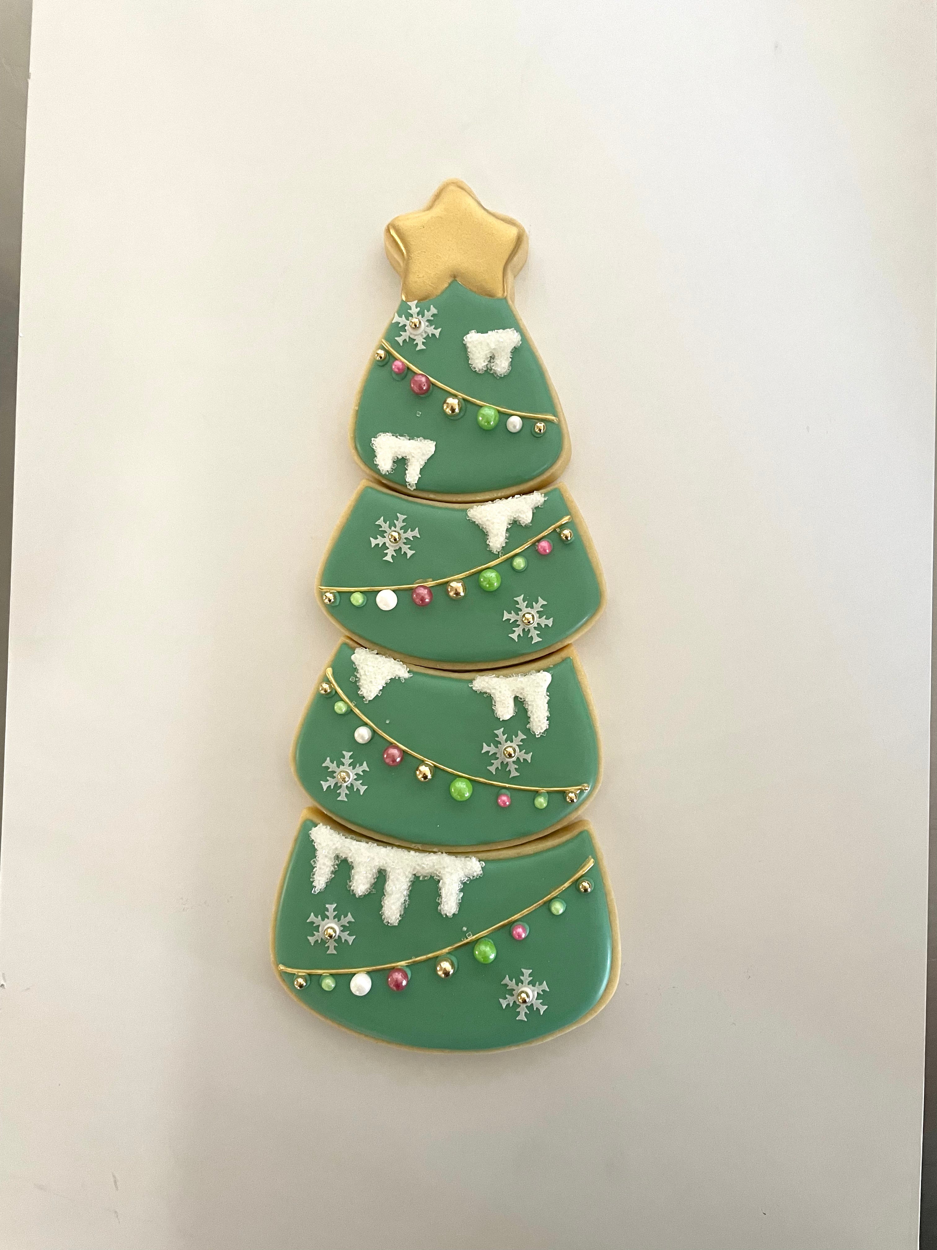 Multi Cookie Christmas Tree