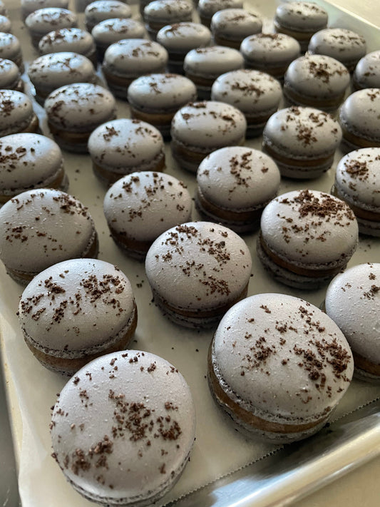 Cookies and Cream Macarons
